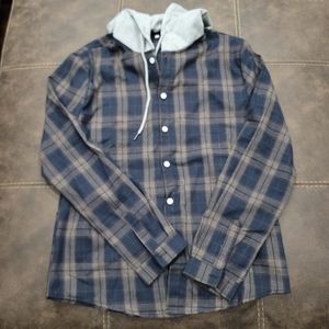 Button Up Hoodie